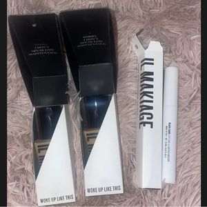 🖤 IL MAKIAGE I Woke Up Like This Foundation X2 & Black Card Mascara